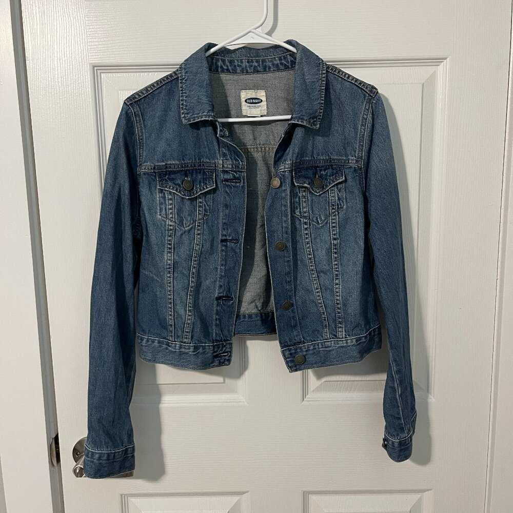 Old Navy Cropped Jean Jacket